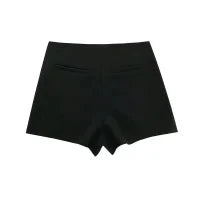DUOPERI Women's Asymmetric Skirt-Style Shorts – Chic, Elegant & Casual Skorts for Stylish Ladies